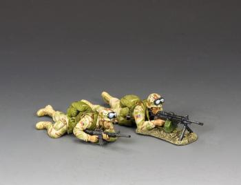 Ranger M249 SAW Team--two 1990s-era figures #0