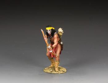 Image of 'White Cloud', Advancing Apache Archer--single figure