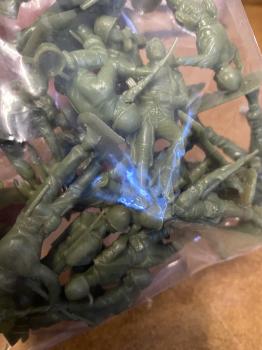 Marx Originals--U.S. ARMY GI's 32 pieces loose--RETIRED. - FOUR AVAILABLE!  #49845