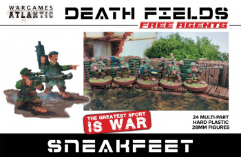 28mm Death Fields Free Agents : Sneakfeet (24) #0