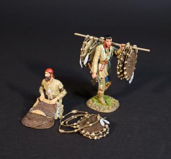 Image of The Press Gang Part 2, The Mountain Men, The Fur Trade--two figures and trade goods