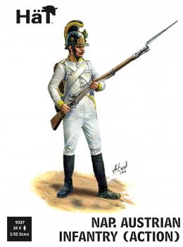 Image of 1/32 Napoleonic Austrian Infantry (Action)--18 figures