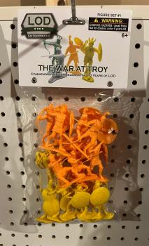 The War at Troy Set 1--Includes 8 Greeks in 4 Poses (Neon Orange Plastic) and 8 Trojans in 4 Poses (Yellow Plastic) The War at Troy Set 1--Includes 8 Greeks in 4 Poses (Neon Orange Plastic) and 8 Trojans in 4 Poses (Yellow Plastic) #49920