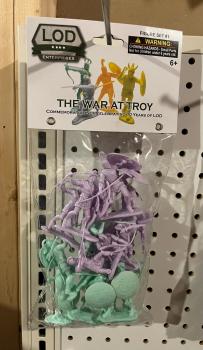 The War at Troy Set 1--Includes 8 Greeks in 4 Poses (Purple Plastic) and 8 Trojans in 4 Poses (Pastel Green Plastic) The War at Troy Set 1--Includes 8 Greeks in 4 Poses (Purple Plastic) and 8 Trojans in 4 Poses (Pastel Green Plastic) #49921
