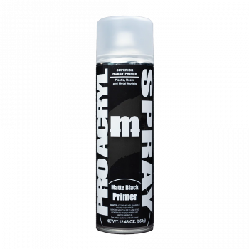 Image of PRO Acryl Spray - Matte Black Primer