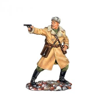Russian Officer with TT Pistol, Kharkov, 1943--single figure Russian Officer with TT Pistol, Kharkov, 1943--single figure #50037