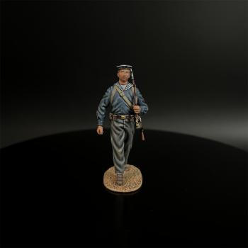 Soviet Naval Infantry with a Rifle--single walking figure with rifle over left shoulder #50049