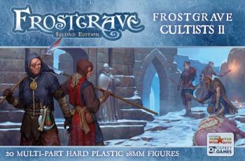 Frostgrave Cultists II (Female) -- 20multi-part hard plastic 28mm figures Frostgrave Cultists II (Female) -- 20multi-part hard plastic 28mm figures #50055