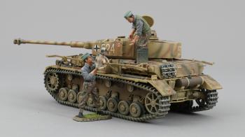 SS Tankers Loading Alfie The War Dog--two figures, one with dog (TANK NOT INCLUDED!)--RETIRED--LAST THREE!! #50085