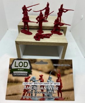 British Regulars (War of 1812)--seven figures in seven poses--THREE IN STOCK. British Regulars (War of 1812)--seven figures in seven poses--THREE IN STOCK. #50107