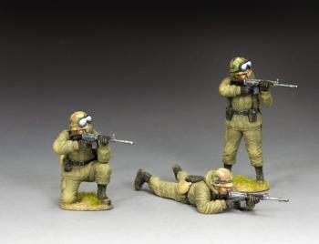 The Argentinean Defenders--three Argentinian figures from the Falklands War #50116