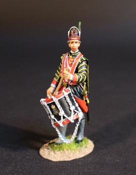 Image of Drummer, 84th (Coote's) Regiment of Foot, The British Army, The Battle of Wandewash, The Third Carnatic War, 22nd January 1760, The Seven Years War, 1756-1763--single figure