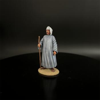 North African Old Farmer--single figure with staff #50166