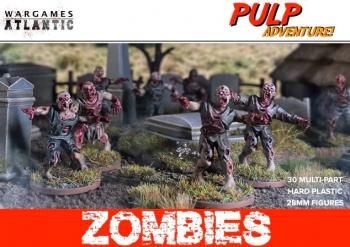 Image of 28mm Zombies--30 multi-part hard plastic figures