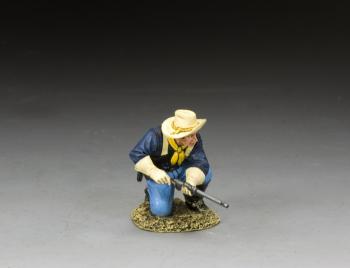 Trooper Crouching Ready, John Ford's Cavalry--single figure with carbine #50242
