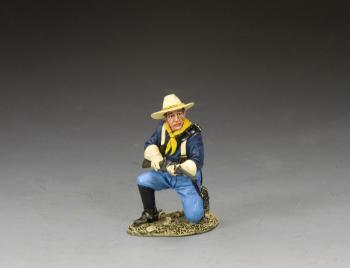 Trooper Kneeling & Waiting, John Ford's Cavalry--single figure with carbine #50245