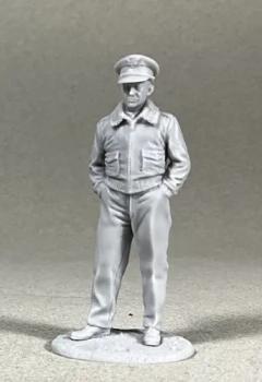 U.S. General Dwight D. Eisenhower, Winter 1944-45 Kit--1/30 Scale Resin and Metal Kit; Unpainted, Unassembled #50271