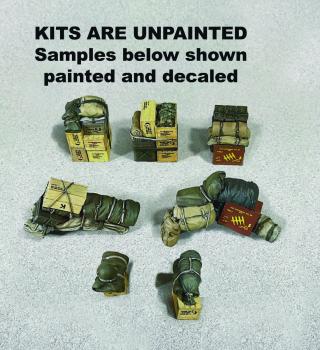 M3A1 Half-track Stowage Kit, Campaign Miniatures #50275