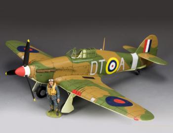 Sqdn. Ldr. Robert Stanford-Tuck's' Hawker Hurricane--single figure and plane #50352