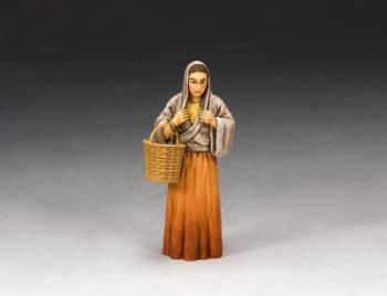 The Lady Shopper--single Roman Empire-era figure with basket #50353