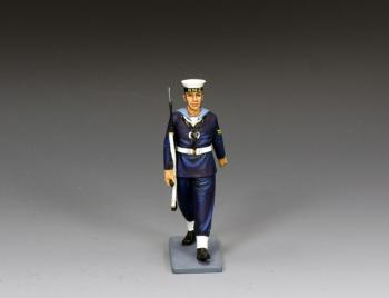Naval Rating Marching with SLR--single figure Naval Rating Marching with SLR--single figure #50360