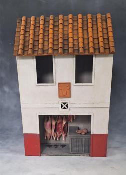 Roman Butcher Shop--23cm (h) x 15cm (w) x 8cm (d) Roman Butcher Shop--23cm (h) x 15cm (w) x 8cm (d) #50366