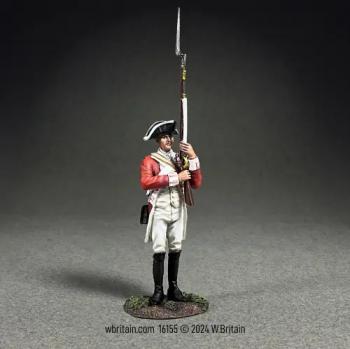 Image of British 43rd Regiment of Foot, Make Ready, 1780--single figure