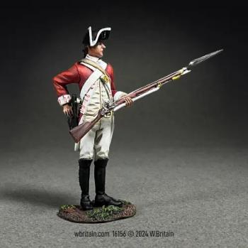 Image of British 43rd Regiment of Foot, Handle Cartridge, 1780--single figure