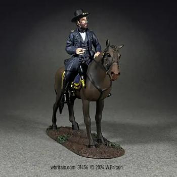 Union General U.S. Grant, Mounted--single mounted figure #50382