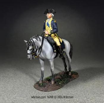 General George Washington Mounted, 1775-80--single mounted figure General George Washington Mounted, 1775-80--single mounted figure #50383