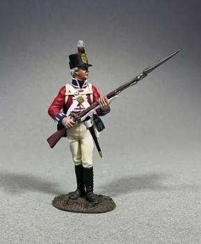 Image of 10th Royal Veteran Battalion, 1812--single Canadian infantryman figure