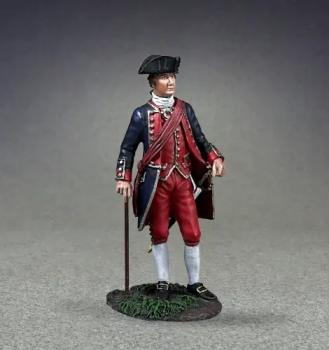 George Washington, Virginia Regiment, 1755-59--single figure #50388