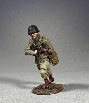 Lt. Ronald Speirs Running with Thompson, U.S. 101st Airborne, 506th PIR E Company, 1944-45--single advancing figure #50395