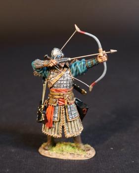 Image of Mongol Archer Ready to Loose, The Mongol Invasions of Japan, 1274 and 1281--single figure