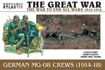 Image of 28mm The Great War: German MG-08 Crews 1914-1918 (3)