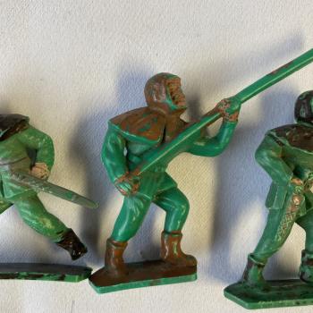 Lone Star Outlaws - 4 Vintage Robin Hood Era Figures--RETIRED--LAST ONE!! #50466