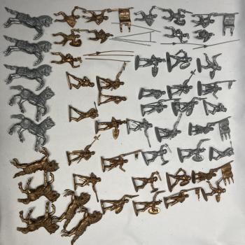 REAMSA- Medieval Knights and Crusaders (Bronze/Silver) 50 pcs -RETIRED--ONE AVAILABLE!  #50485