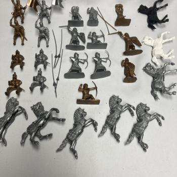 REAMSA- El Cid Medieval Knights and Crusaders (Bronze/Silver) 26 pcs -RETIRED--ONE AVAILABLE!  #50486