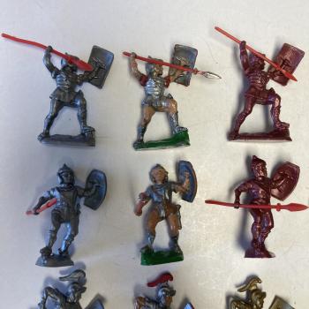 Co-Ma Ancient Roman Warriors lot (24figures) - Italian Sculpts #50501