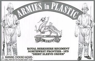 Image of British Infantry in Shirtsleeve Order-Late 19th Century--Gray--18 figs in 6 poses