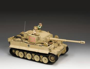 Pzkpfw VI ausf. H Tiger 1 #731--tank and three figures Pzkpfw VI ausf. H Tiger 1 #731--tank and three figures #50548