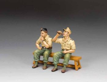 Sitting AK Tankers--two seated figures Sitting AK Tankers--two seated figures #50550