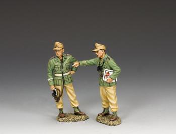 Two AK Officers--two figures #50553