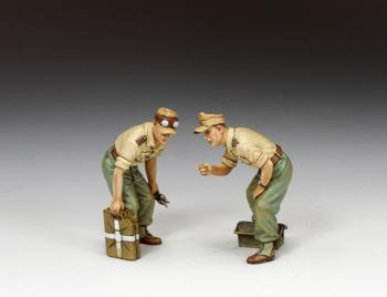 The Tank Mechanics Set--two AK figures #50554