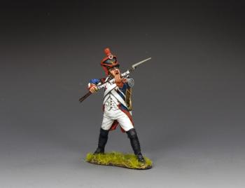 French Line Infantry Infantryman Thrusting Upwards--single figure French Line Infantry Infantryman Thrusting Upwards--single figure #50563