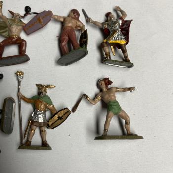 Cafe Storme Romans and Barbarians PAINTED Lot (19pc) made in Belgium - LOT 1  Cafe Storme Romans and Barbarians PAINTED Lot (19pc) made in Belgium - LOT 1  #50666