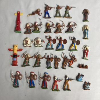 Britains Natives on Foot Lot 2 (32pc) (Hong Kong) Britains Natives on Foot Lot 2 (32pc) (Hong Kong) #50674