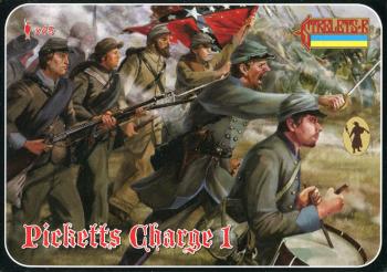Pickett's Charge 1, Gettysburg (re-issued)--45 figures in 19 poses Pickett's Charge 1, Gettysburg (re-issued)--45 figures in 19 poses #50727