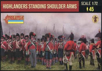 Napoleonic Highlanders Standing Shoulder Arms--45 figures in 15 poses (unpainted) Napoleonic Highlanders Standing Shoulder Arms--45 figures in 15 poses (unpainted) #50732
