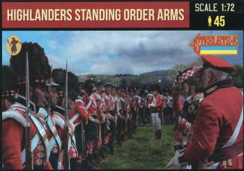 Napoleonic Highlanders Standing Ordered Arms--45 figures in 15 poses (unpainted) Napoleonic Highlanders Standing Ordered Arms--45 figures in 15 poses (unpainted) #50733